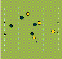 Gráfico de ejercicio Match with a free player