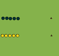 Gráfico de ejercicio sit and advancing