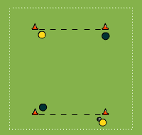 Gráfico de ejercicio Introduction to 2 on 1