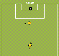 Gráfico de ejercicio Dribbling and kicking